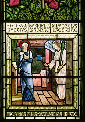 The Annunciation (stained glass) od Sir Edward Burne-Jones