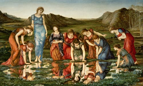 The Mirror of Venus od Sir Edward Burne-Jones