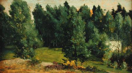 A Wooded Landscape od Sir Edward John Poynter