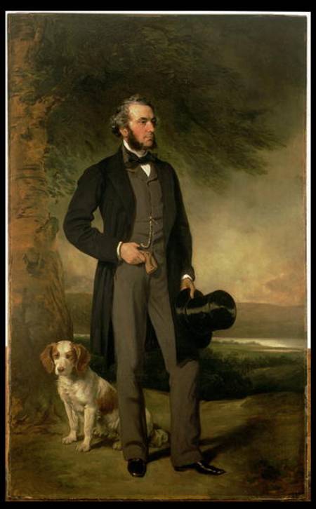 Portrait of John Hick Esq, JP od Sir Francis Grant