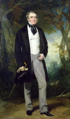 Portrait of William Beckett (oil on canvas) od Sir Francis Grant