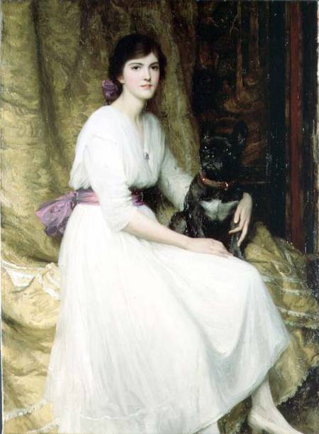 Portrait of Miss Dorothy Dicksee od Sir Frank Dicksee