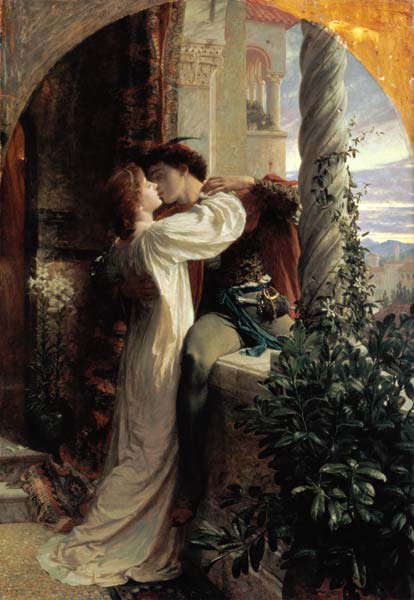 Romeo and Juliet od Sir Frank Dicksee