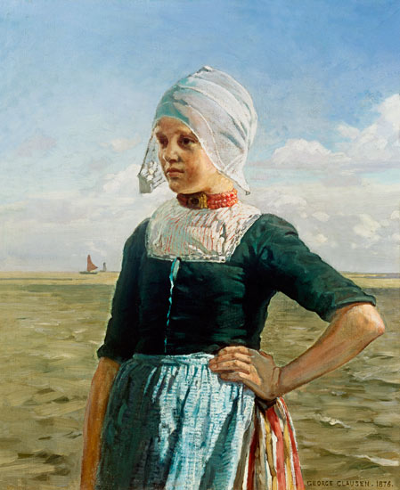 Dutch girl of the Zuyder sea od Sir George Clausen
