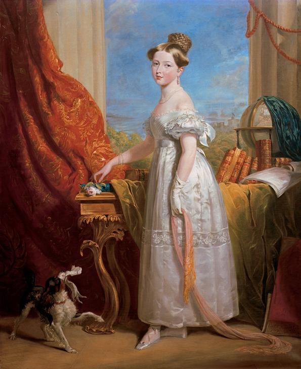 Portrait of Princess Victoria od Sir George Hayter
