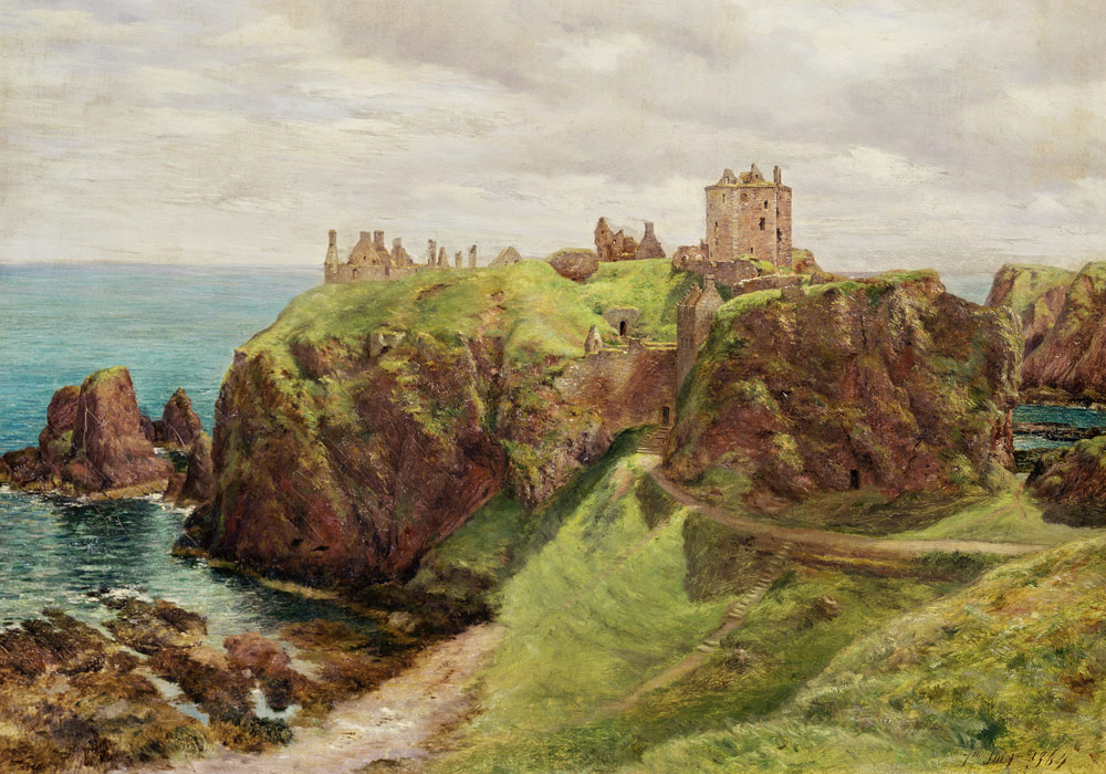 The Dunnottar Castle od Sir George Reid