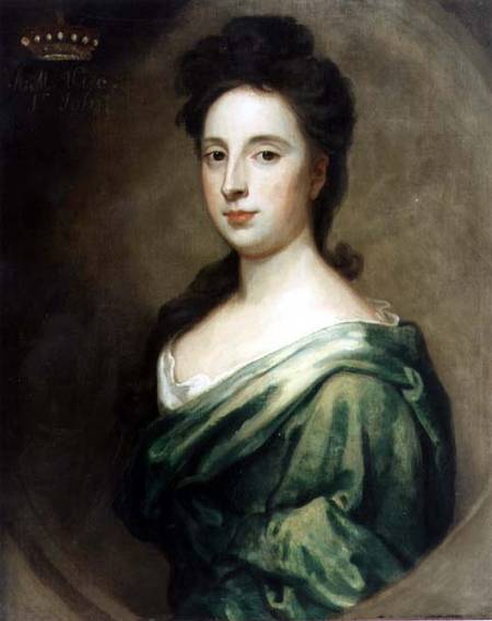 Portrait of Angelina Magdalena (c.1666-1736) od Sir Godfrey Kneller