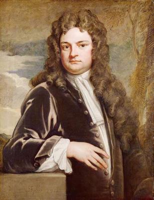 Portrait of Sir Richard Steele (1672-1729) 1711 (oil on canvas) od Sir Godfrey Kneller
