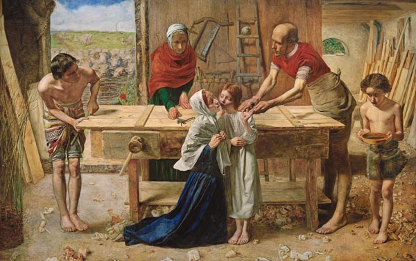 Christ in the house of his parents od Sir John Everett Millais