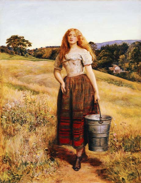 The Farmer''s Daughter od Sir John Everett Millais