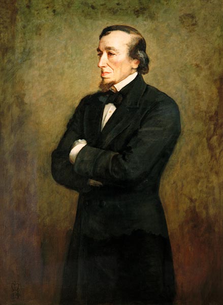 Portrait of Benjamin Disraeli (1804-1881) Earl of Beaconsfield od Sir John Everett Millais