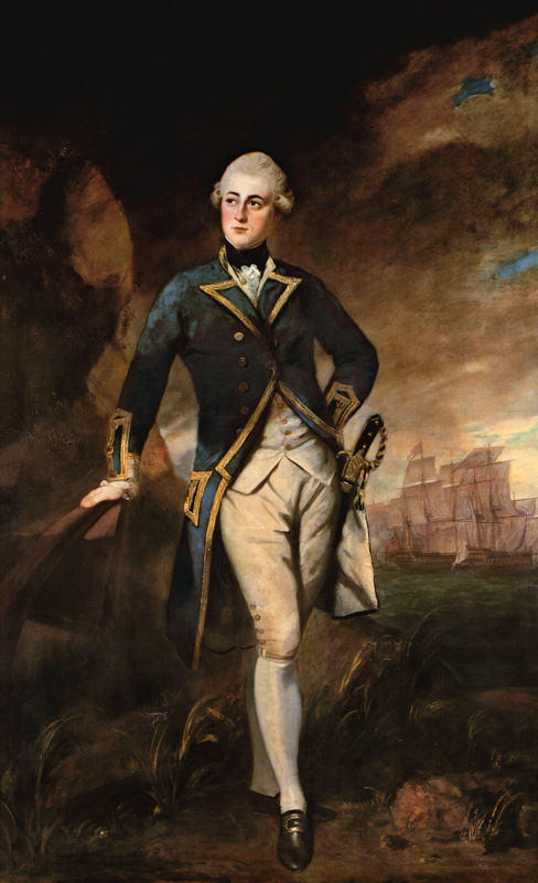Captain Lord Robert Manners od Sir Joshua Reynolds