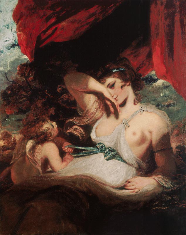 Cupid Unfastening the Girdle of Venus od Sir Joshua Reynolds