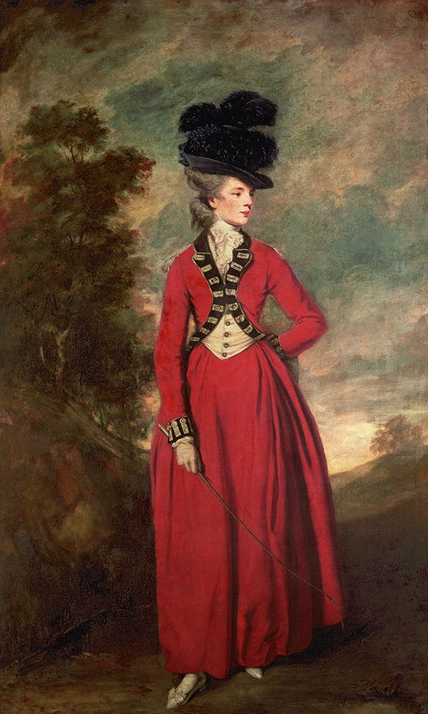 Lady Worsley od Sir Joshua Reynolds
