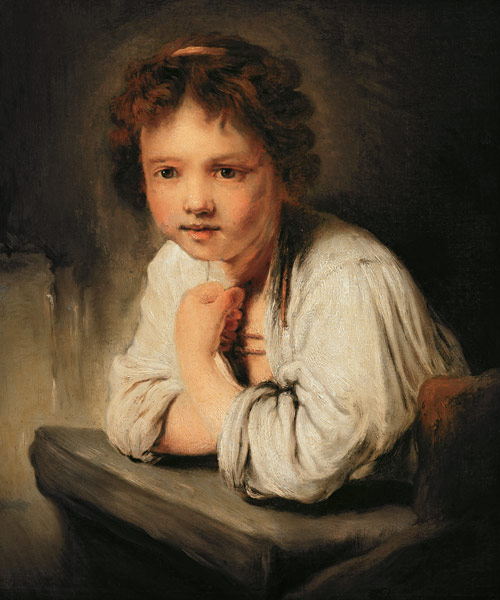 Young Girl at a Window od Sir Joshua Reynolds