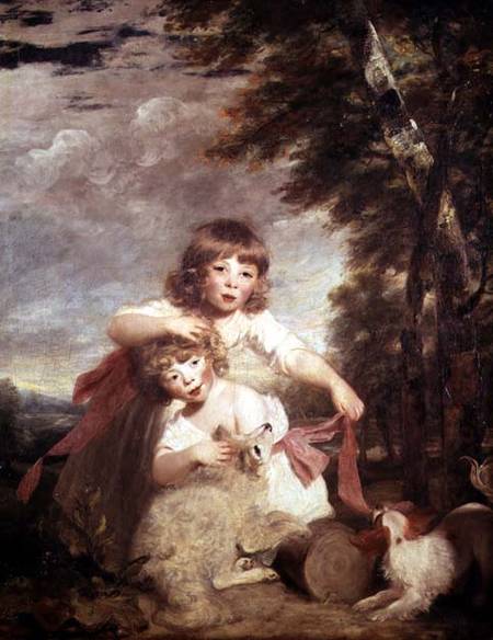 The Brummel Children od Sir Joshua Reynolds