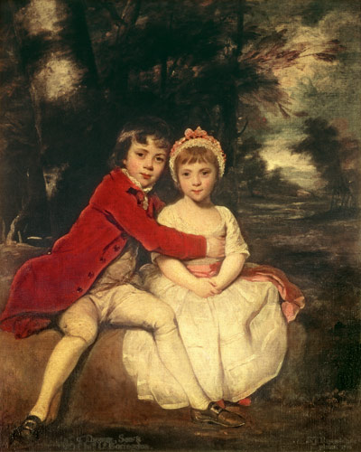 John Parker and his sister Theresa od Sir Joshua Reynolds