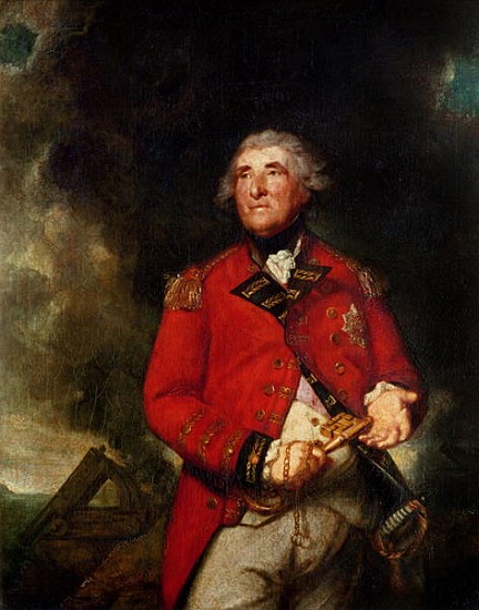 Lord Heathfield (1717-90) Governor of Gibraltar during the siege of 1779-83 od Sir Joshua Reynolds