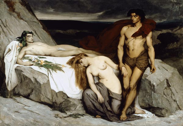 The Death. od Sir Lawrence Alma-Tadema