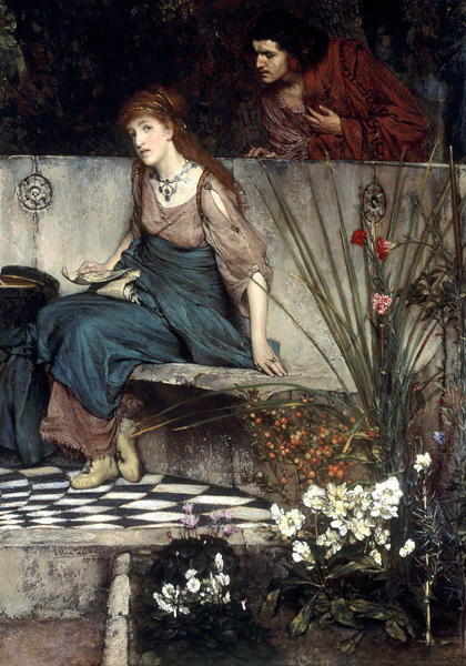 The First Reproach. od Sir Lawrence Alma-Tadema