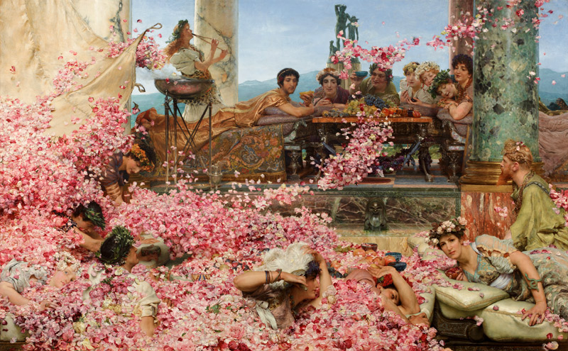 The roses of Heliogabalus od Sir Lawrence Alma-Tadema