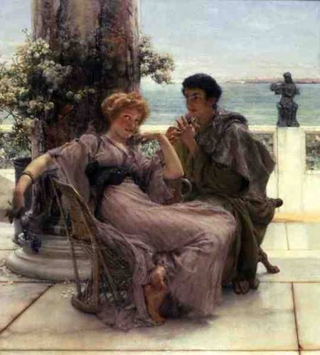 Courtship (The Proposal) od Sir Lawrence Alma-Tadema