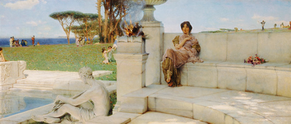 The Voice of Spring. od Sir Lawrence Alma-Tadema