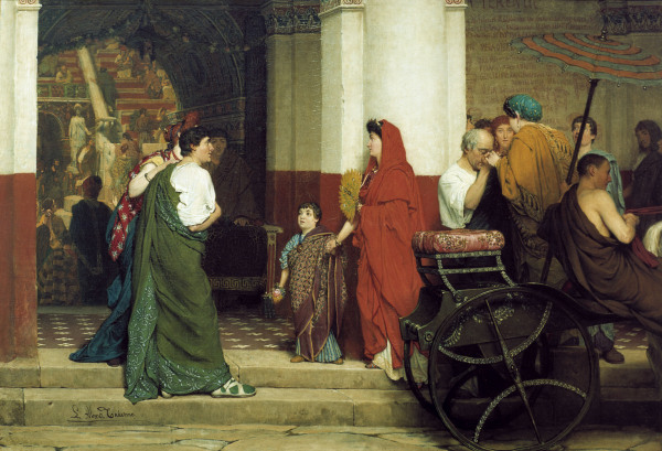 Entrance to Roman theatre od Sir Lawrence Alma-Tadema