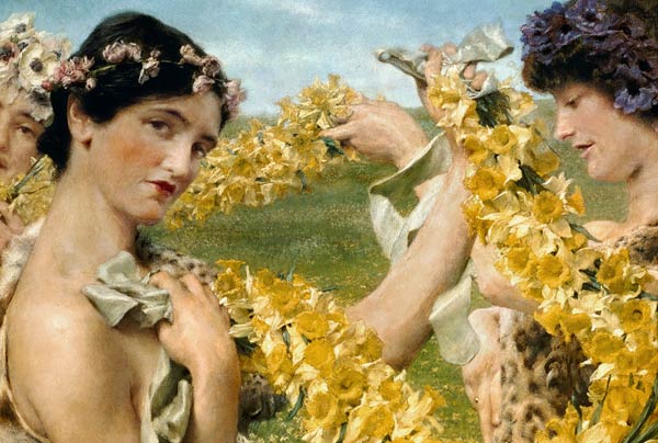 When Flowers Return od Sir Lawrence Alma-Tadema