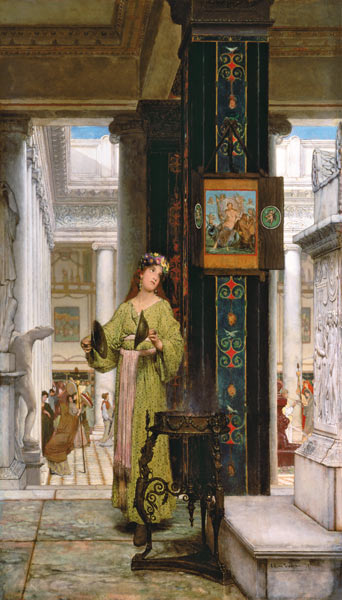 In the Temple od Sir Lawrence Alma-Tadema