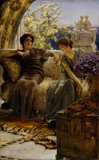 Unwelcome Confidences od Sir Lawrence Alma-Tadema