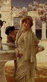 Opinion differences od Sir Lawrence Alma-Tadema