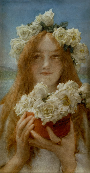 Summer Offering od Sir Lawrence Alma-Tadema