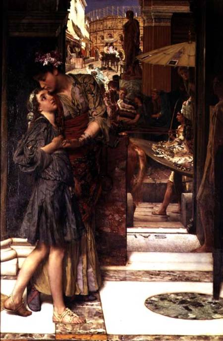 The Parting Kiss od Sir Lawrence Alma-Tadema