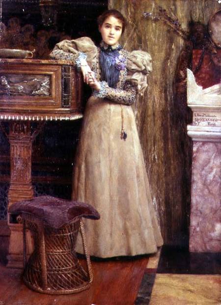 Portrait of Miss Onslow Ford od Sir Lawrence Alma-Tadema