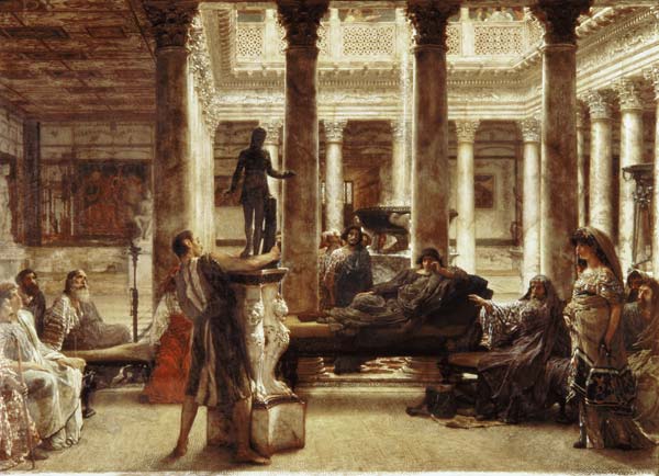 Roman Art Lover od Sir Lawrence Alma-Tadema