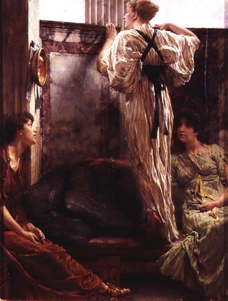Who is it? od Sir Lawrence Alma-Tadema