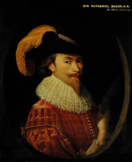 Self Portrait Aged 42 od Sir Nathaniel Bacon