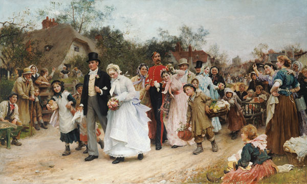 The Village Wedding od Sir Samuel Luke Fildes