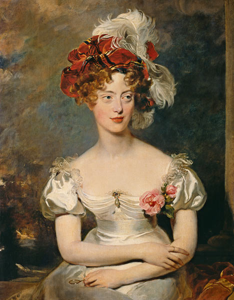 Marie-Caroline de Bourbon (1798-1870) Duchesse de Berry od Sir Thomas Lawrence