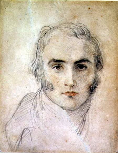 Self Portrait (chalk and w/c on paper) od Sir Thomas Lawrence