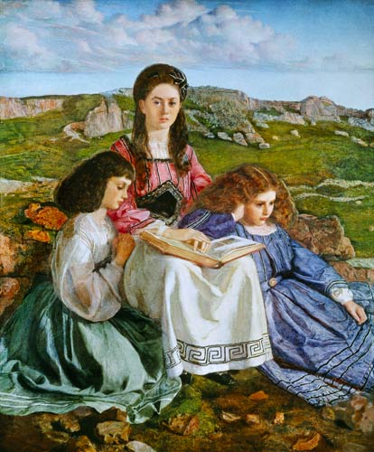 The Three Sisters of Dean Liddell od Sir William Blake Richmond