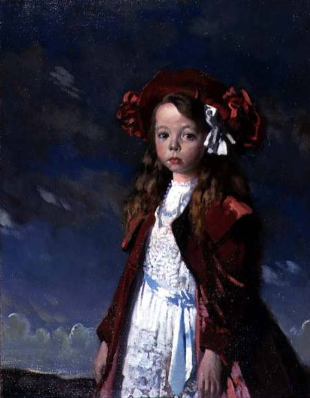 Portrait of Miss Harmsworth od Sir William Orpen