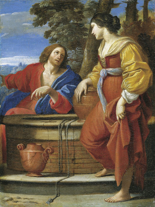 Christ with the Samaritan Woman at the Well od Sisto Badalocchio