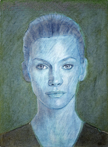 Head Blue od Philip Smeeton