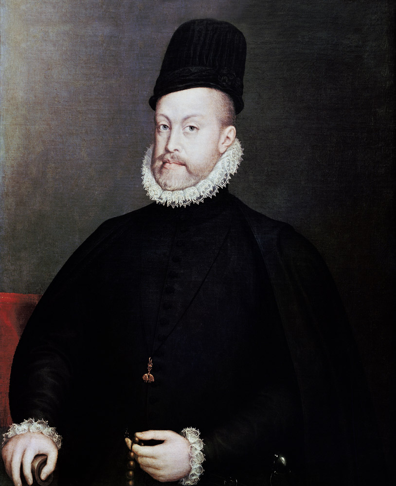 Portrait of Philip II (1527-1598), King of Spain and Portugal od Sofonisba Anguissola