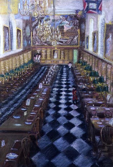 Royal Hospital Chelsea, 1996 (pastel on paper)  od Sophia  Elliot