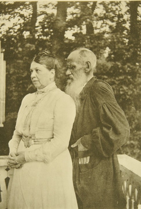 Leo Tolstoy and Sophia Andreevna od Sophia Andreevna Tolstaya