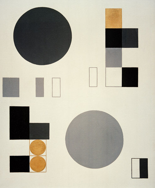 Composition with and Rectangles od Sophie Taeuber-Arp