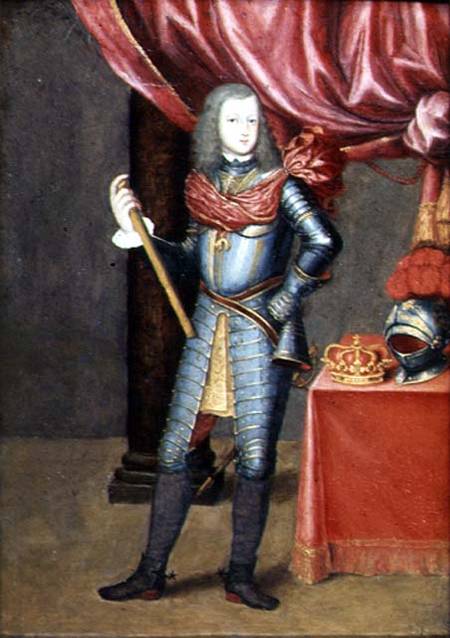 Charles III (1716-88) od Spanish School